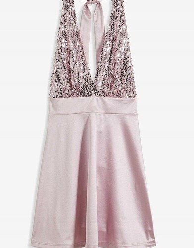 Neu neckholder kleid mit - neckholder-kleid,