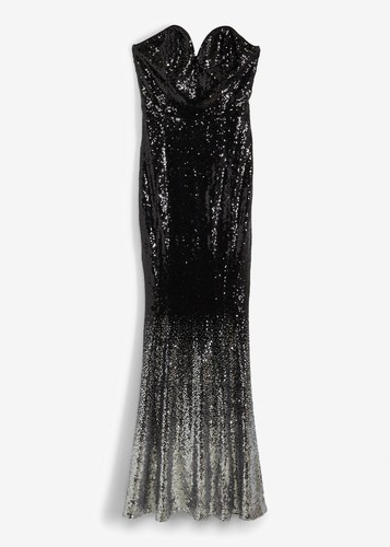 Neu pailletten maxikleid - pailletten-maxikleid, gr