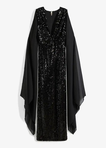 Pailletten kleid langen - pailletten-kleid,