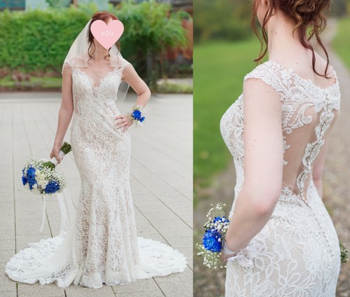 Wedding dress mermaid lace - dress,