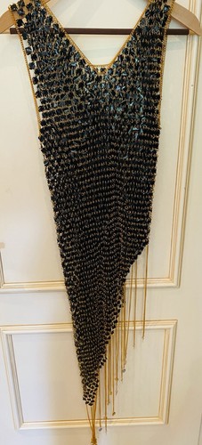 Sexy pailletten ketten kleid - pailletten,