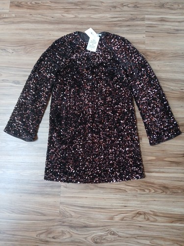 Paillettenkleid linie - a-,