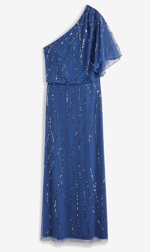 One shoulder kleid - one-shoulder-kleid, mit