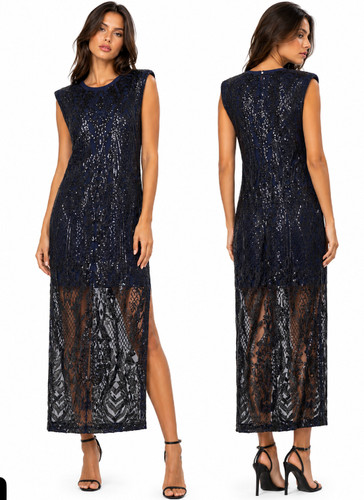 Mos mosh kleid aran pailletten - mos,