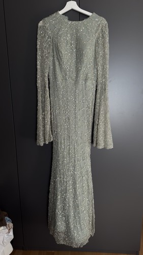 Damen abendkleid lang - lang, grün