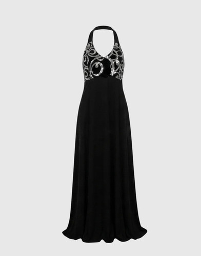 Langes abendkleid schwarz - langes,